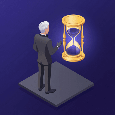 Wadsworth with hourglass